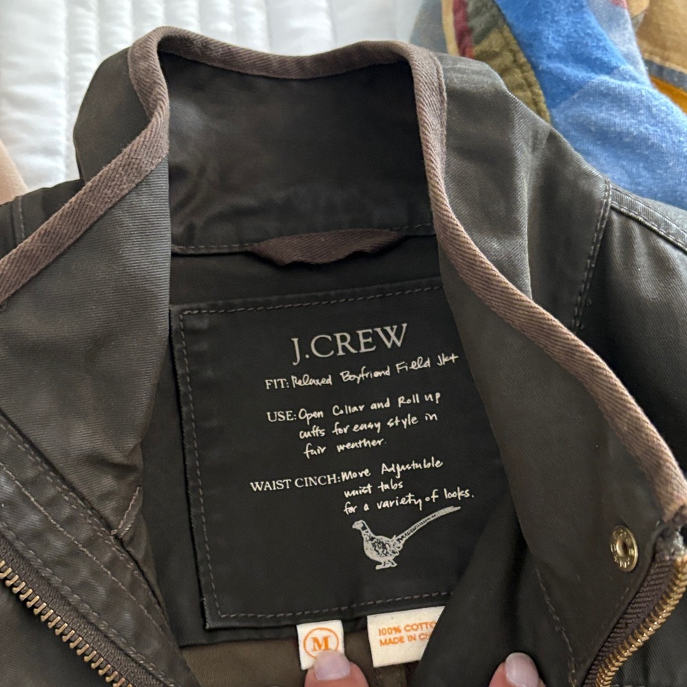 J. Crew Women's Olive Field Jacket